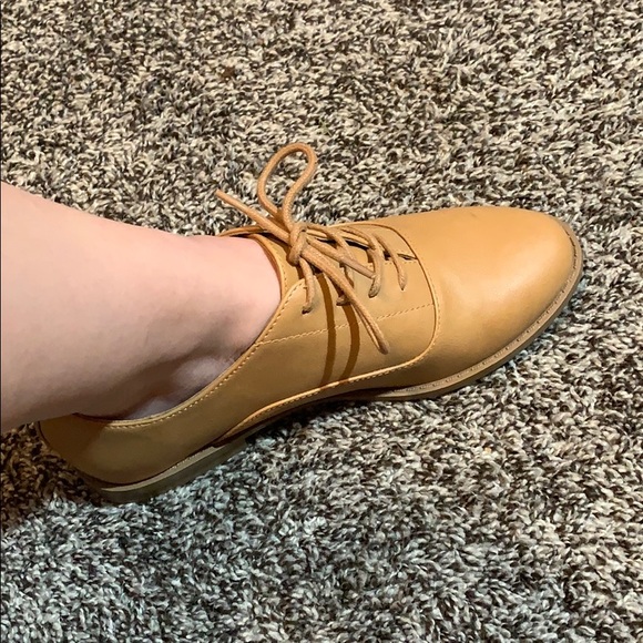 Tan Faux Leather Loafers - Picture 7 of 7